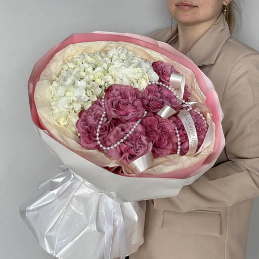 Букет "Нежное сердце"