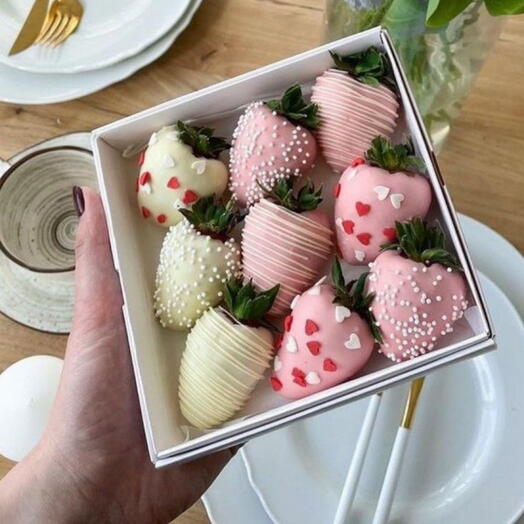 Клубника в шоколаде 9 шт