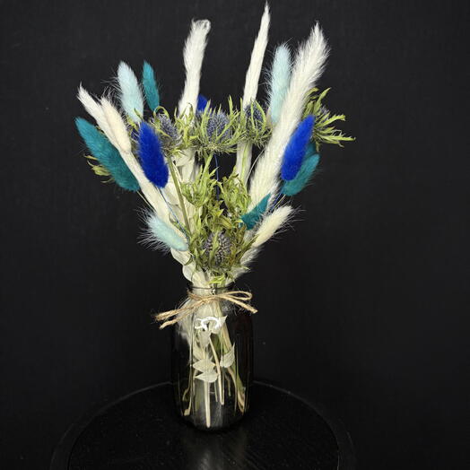 Blue spirit vase