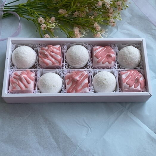 Маршмеллоу "Raffaello" и "Вишня+кокос+шоколад"