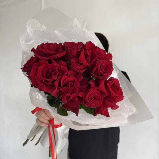 Ажурные розы с красными розами ❣️