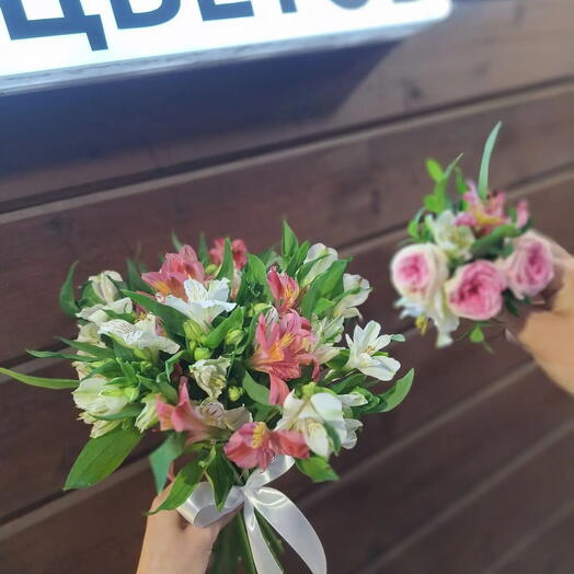 Букетик и бутоньерка 🌸💝