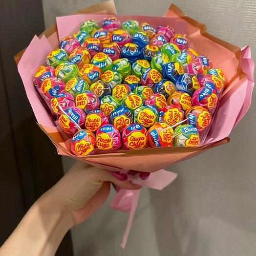 Букет из конфет Chupa Chups 🍭
