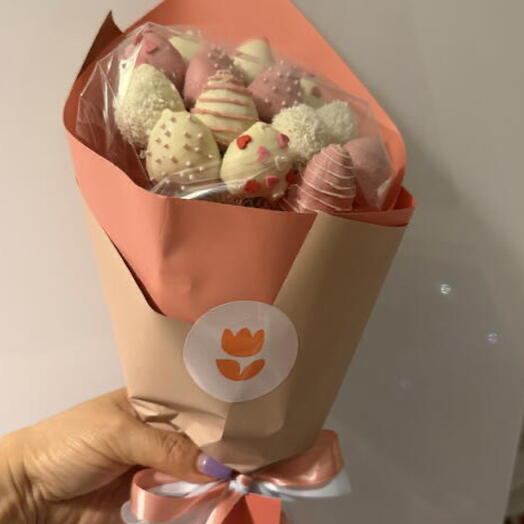 Букет клубника в шоколаде💕, 13 штук