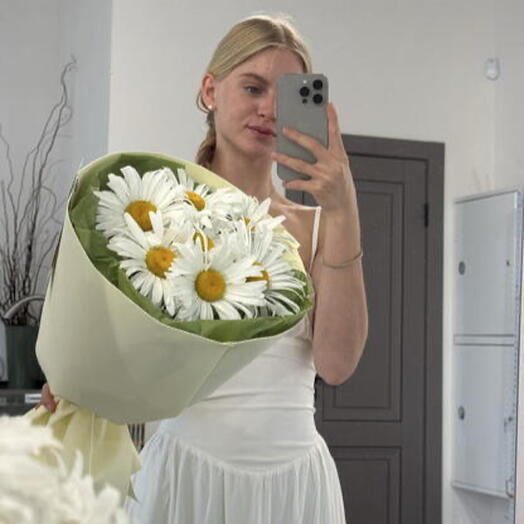 Нежный букет ромашек - символ семьи и любви🤍