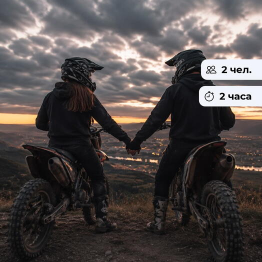 Вне рамок. Прогулка на питбайке по Торгашенскому хребту