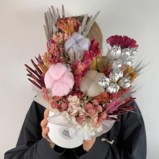 Композиция из сухоцветов (3) «Самарканд» от XOFLOWERS