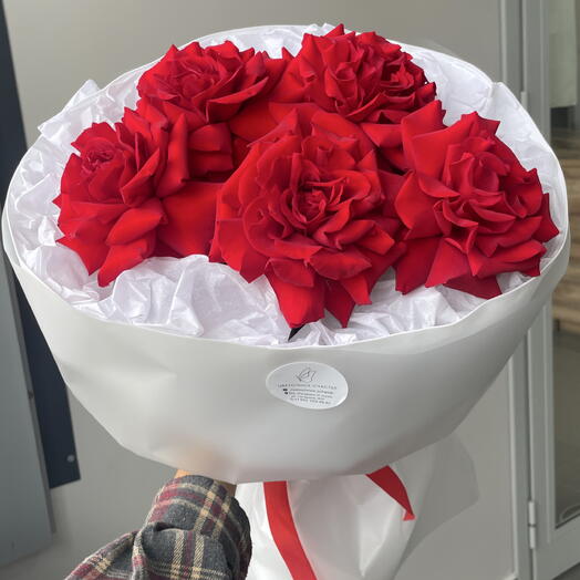 Букет с французскими розами