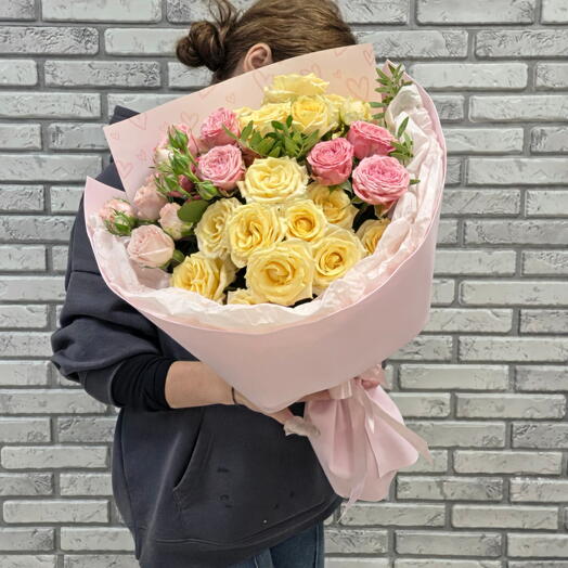 Букет из кустовых🥰