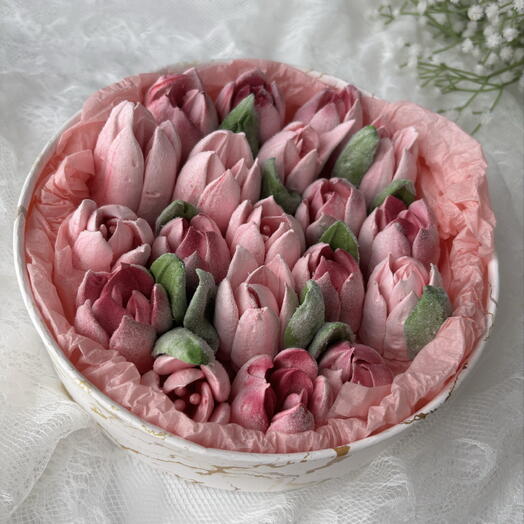 Тюльпаны в коробочке