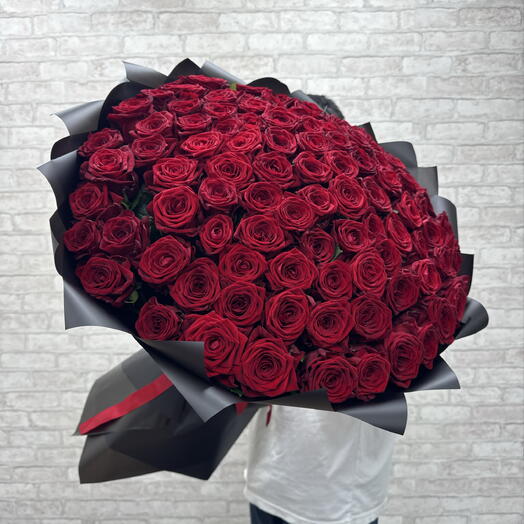 101 красная Роза 🌹😍😍😍