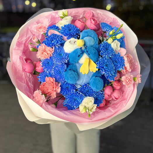 Тренд сезона букет Стич🥰