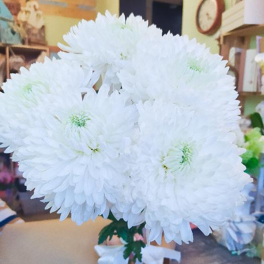 Large chrysanthemums 5 PCs