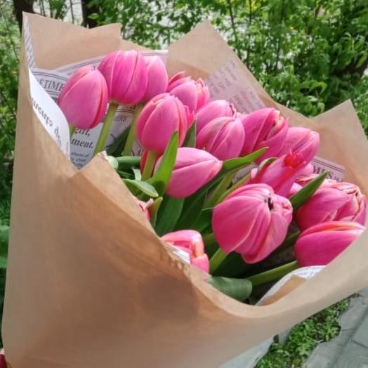 Пионовидный тюльпан колумбус 19 шт