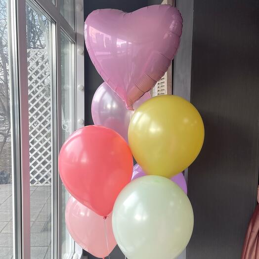 Сет из 7 шаров *Радужный