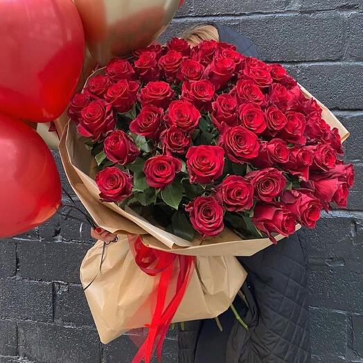 Ramo de 51 rosas