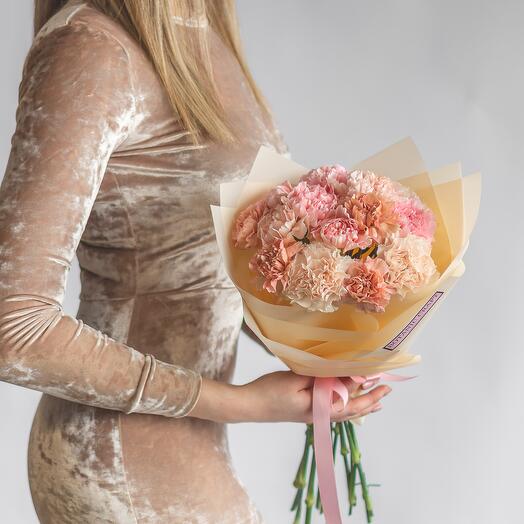 Микс 15 светлых гвоздик