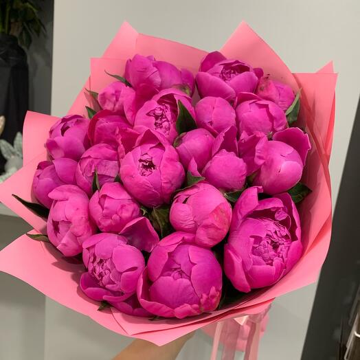Пионы 💝малиновые