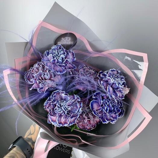 Букет «Космический туман» от XOFLOWERS