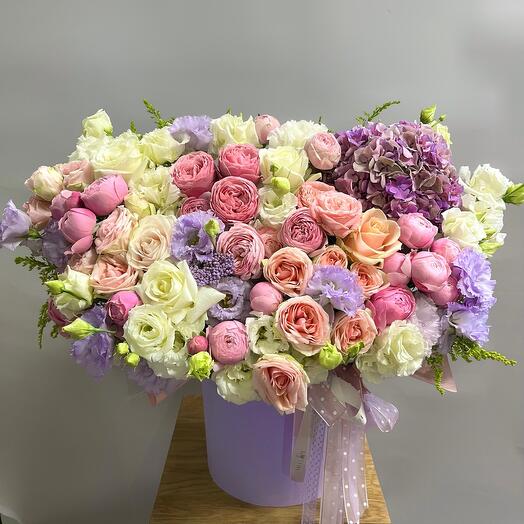 Flowers in a box