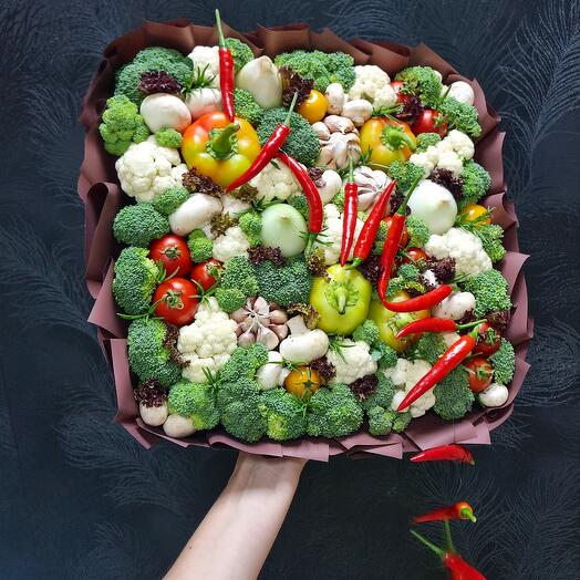 Букет из овощей
