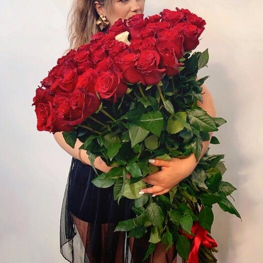 Розы эквадор ( 80 см )
