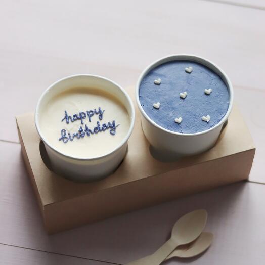 Торты в стакане Cake to go 2шт