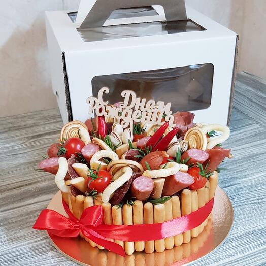 Бенто торт(колбасный)