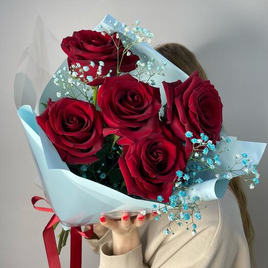 Bouquet of red roses🌹