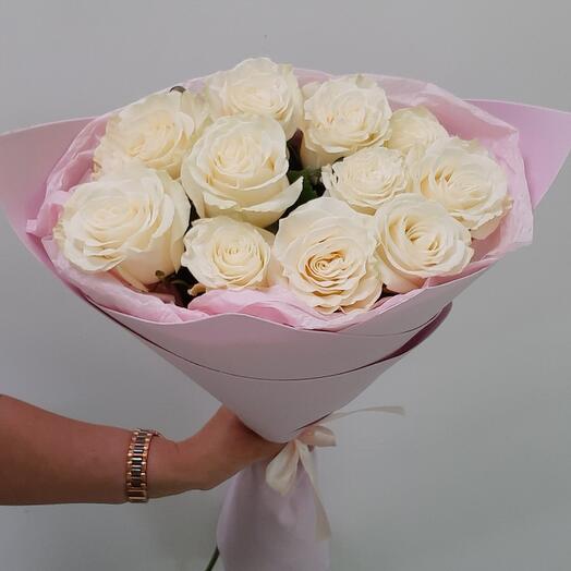Ramo de rosas blancas