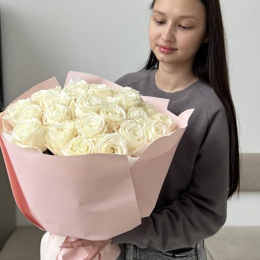 Белые розы эквадор