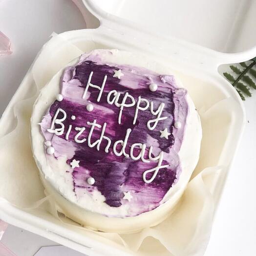 🎉 Бенто-торт «Happy Birthday» — готовый подарок на день рождения