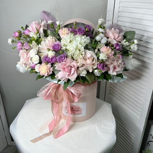 Flowers in a box