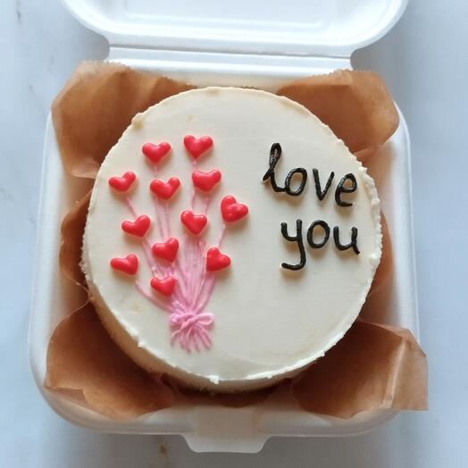 Бенто-торт "love you ️"
