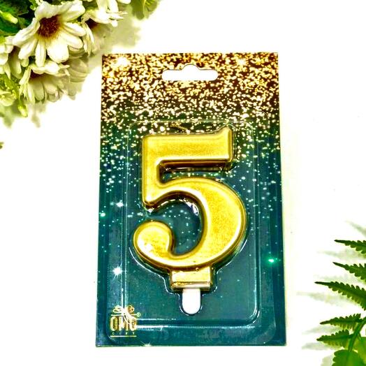 Свечи для торта 5