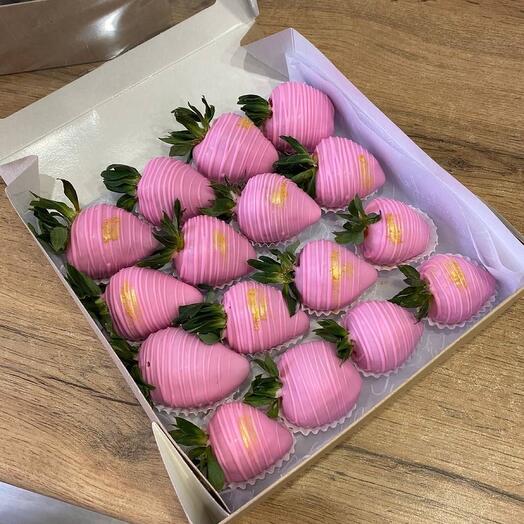 Клубника в шоколаде коробка