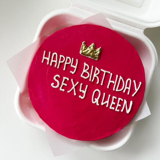 Бенто торт «Sexy Queen» на день рождения