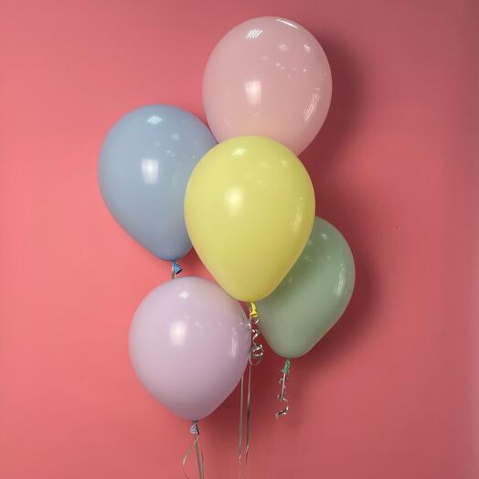 🎈Связка шаров🎈 макаронс, 5шт