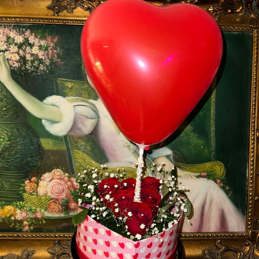 Flowers in a box