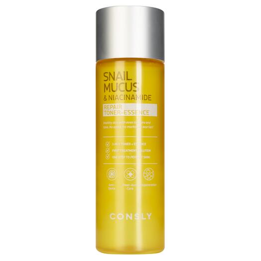 Consly Snail mucus   niacinamide repair Тонер-эссенция с муцином улитки и ниацинамидом - 200 мл