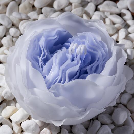 Цветок синий из пчелиного воска 💜