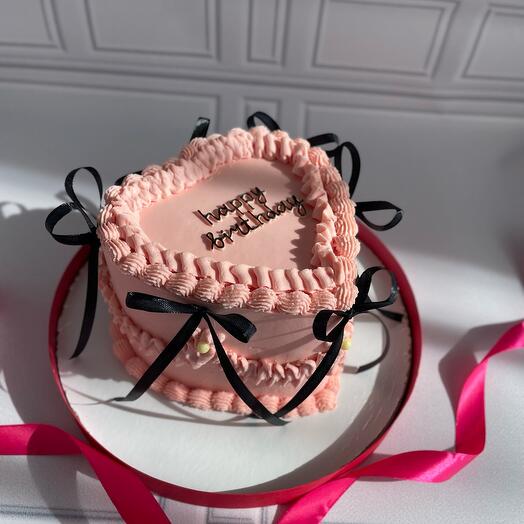 Pastel de corazón