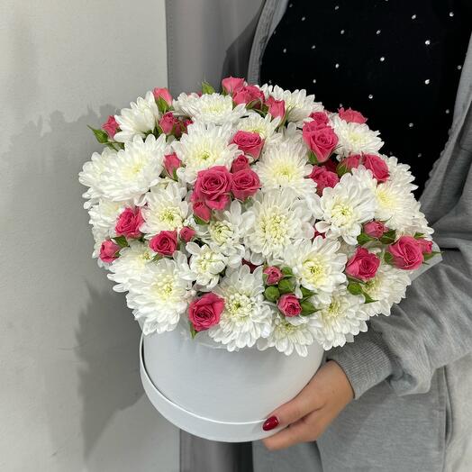 Цветы в коробке