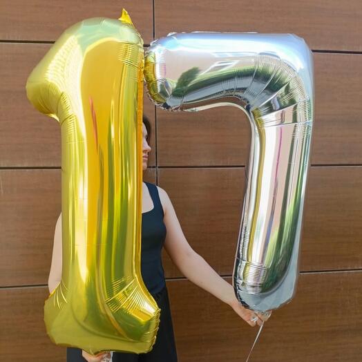 Шары 2 цифры🎈