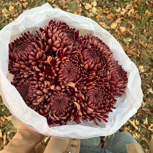Монобукет из сезонной бигуди