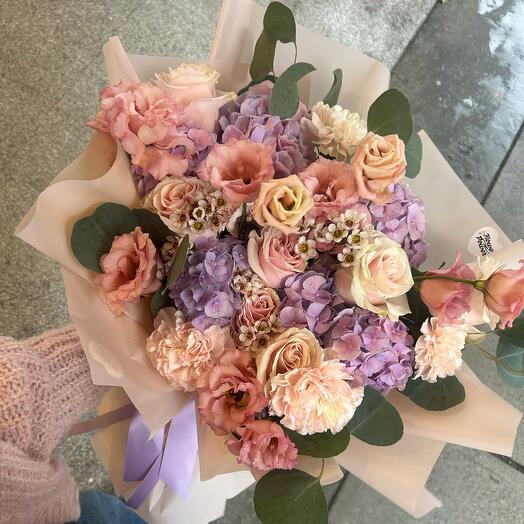 Pastel flowers
