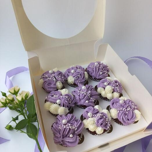 Капкейки 9 шт,(1,1кг)