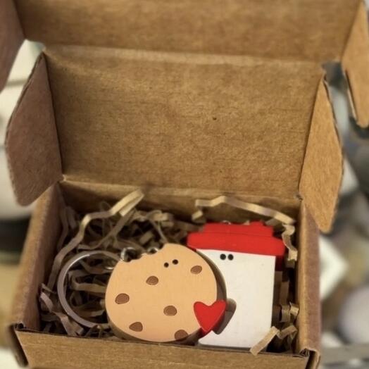 Парный брелок «С кофе»