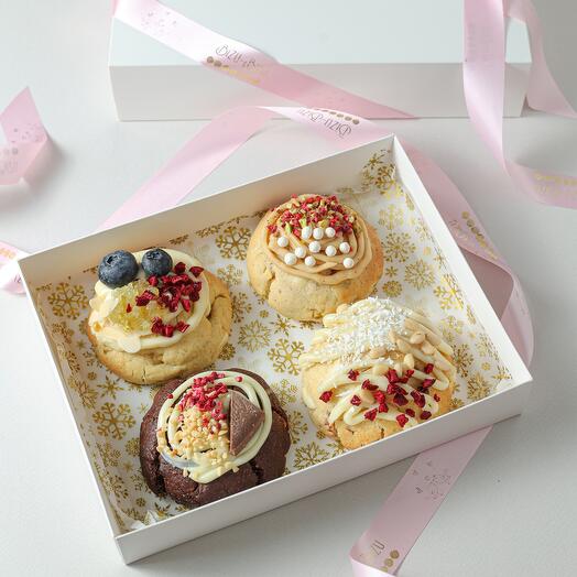 Набор печенья NEW YORK COOKIES 4 шт