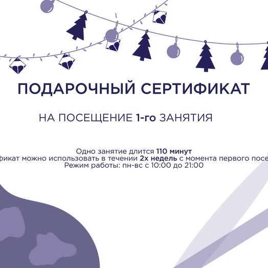 Абонемент на обучение рисованию одно занятие в «ПРОСТОР»